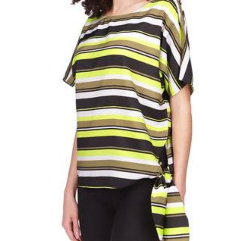 Michael Kors Side Tie Blouse Large